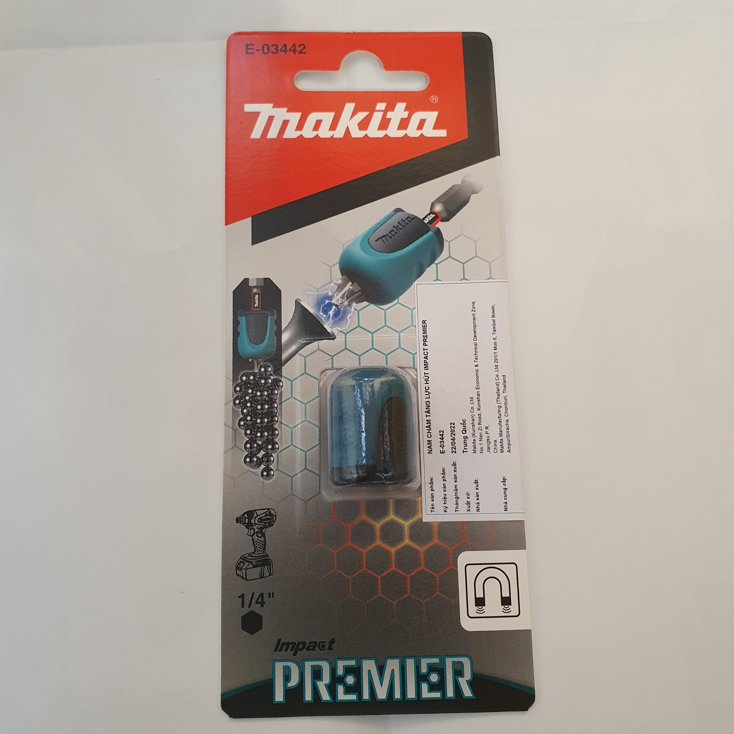 Nam châm tăng lực hút cho mũi vít Makita E-03442