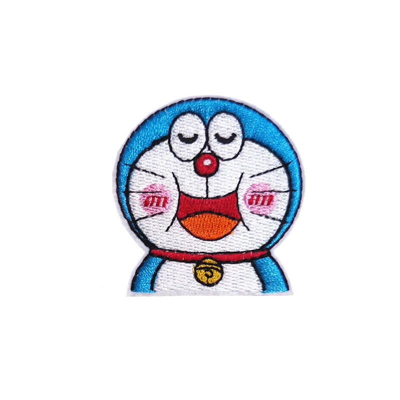 Sticker ủi hình doraemon Miếng Dán Áo hình doraemon
