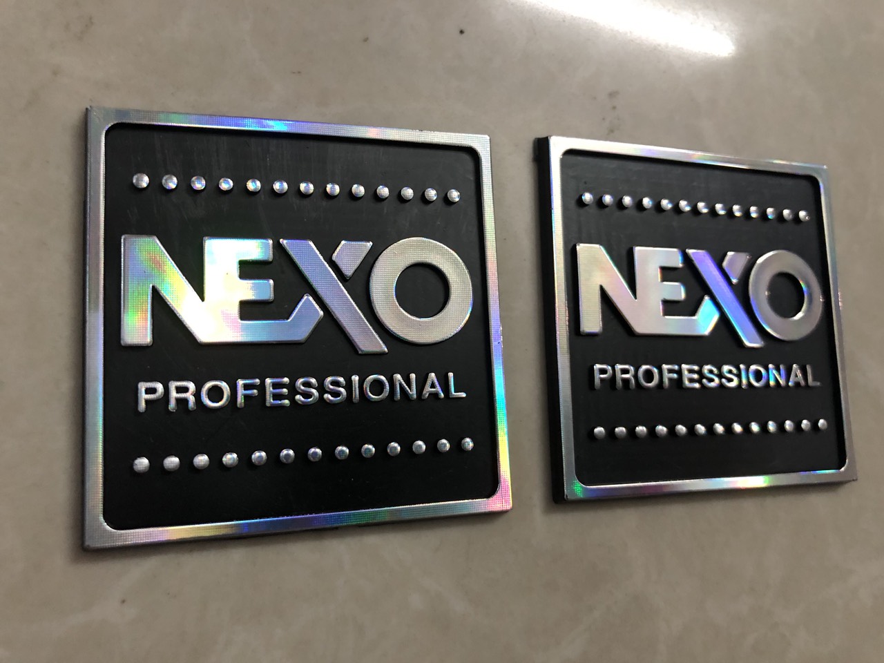 Tem Dán Thùng Loa NEXO ( 1 bộ 23k)
