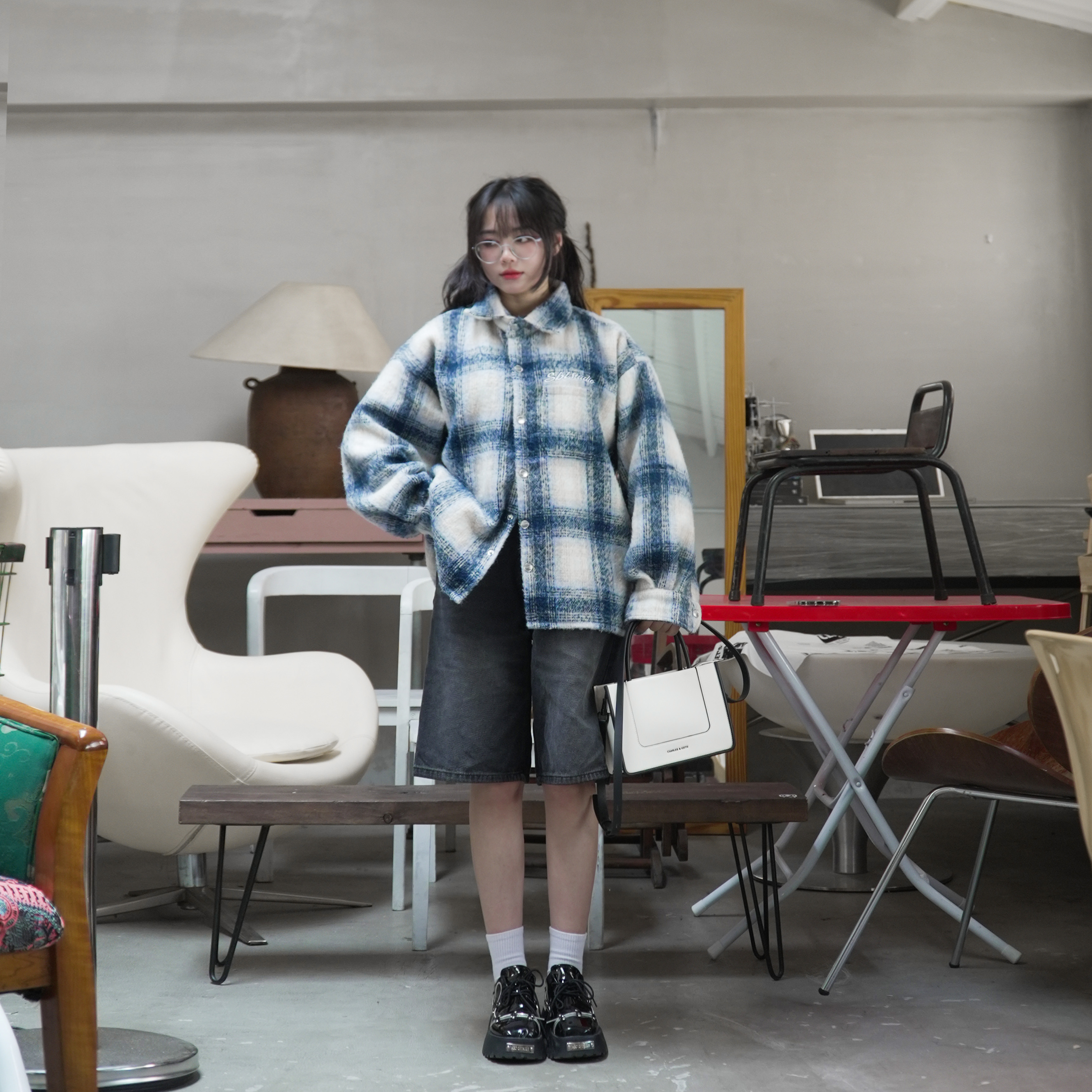 Áo Flannel Sơmi Jacket Symbolic