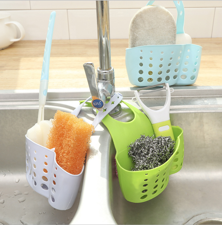 [HCM]GIỎ CÓ MÓC TREO BỒN RỬA CHÉN BÁT