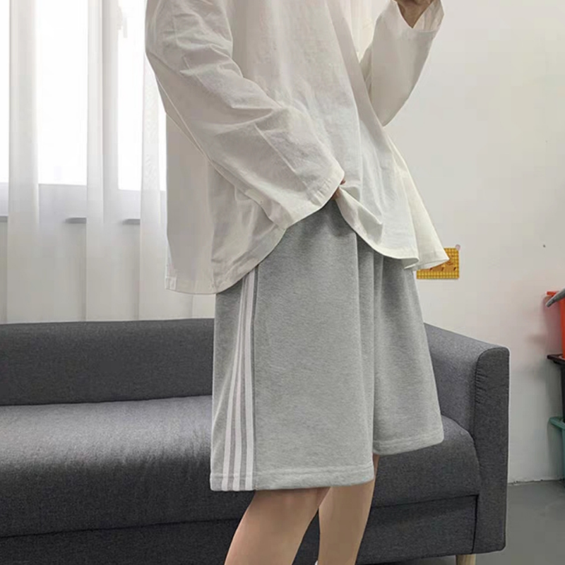 [HCM]Quần short 3 sọc nam nữ 40-100kg unisex bigsize
