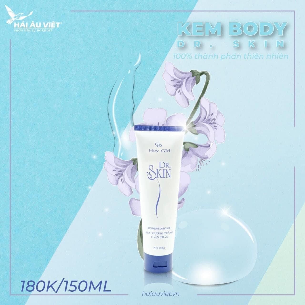 Kem Trắng Da Body Dr.skin Trắng Chống Nắng (sỉ)