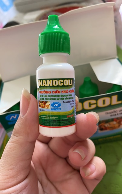 Nanocoli 10ml ( hộp 10 lọ)/Nanovet