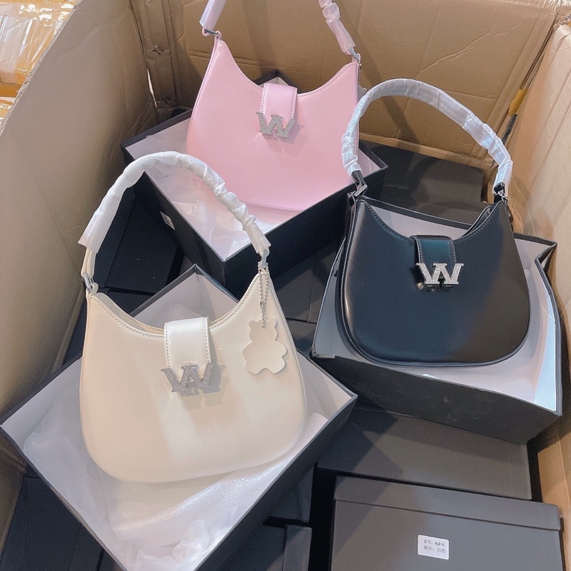 Full Box - Túi Kẹp ch ALEX WANG Da Mịn