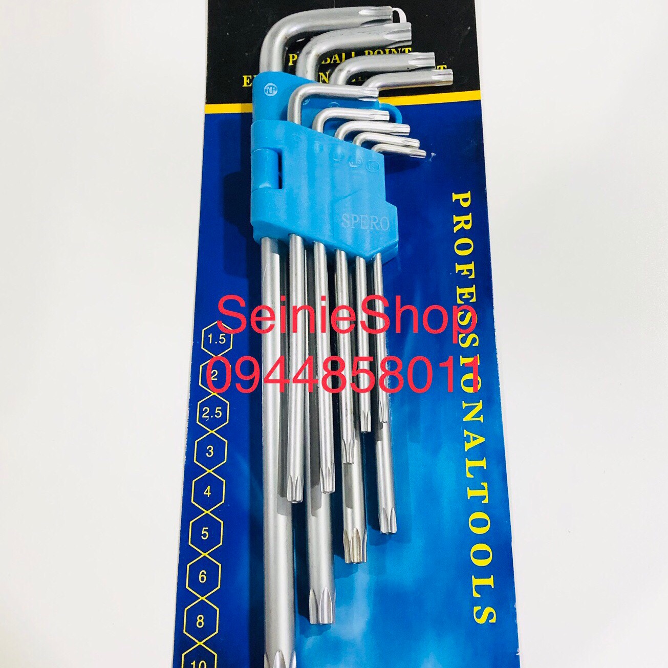 Bộ lục giác bông mai 9 cây