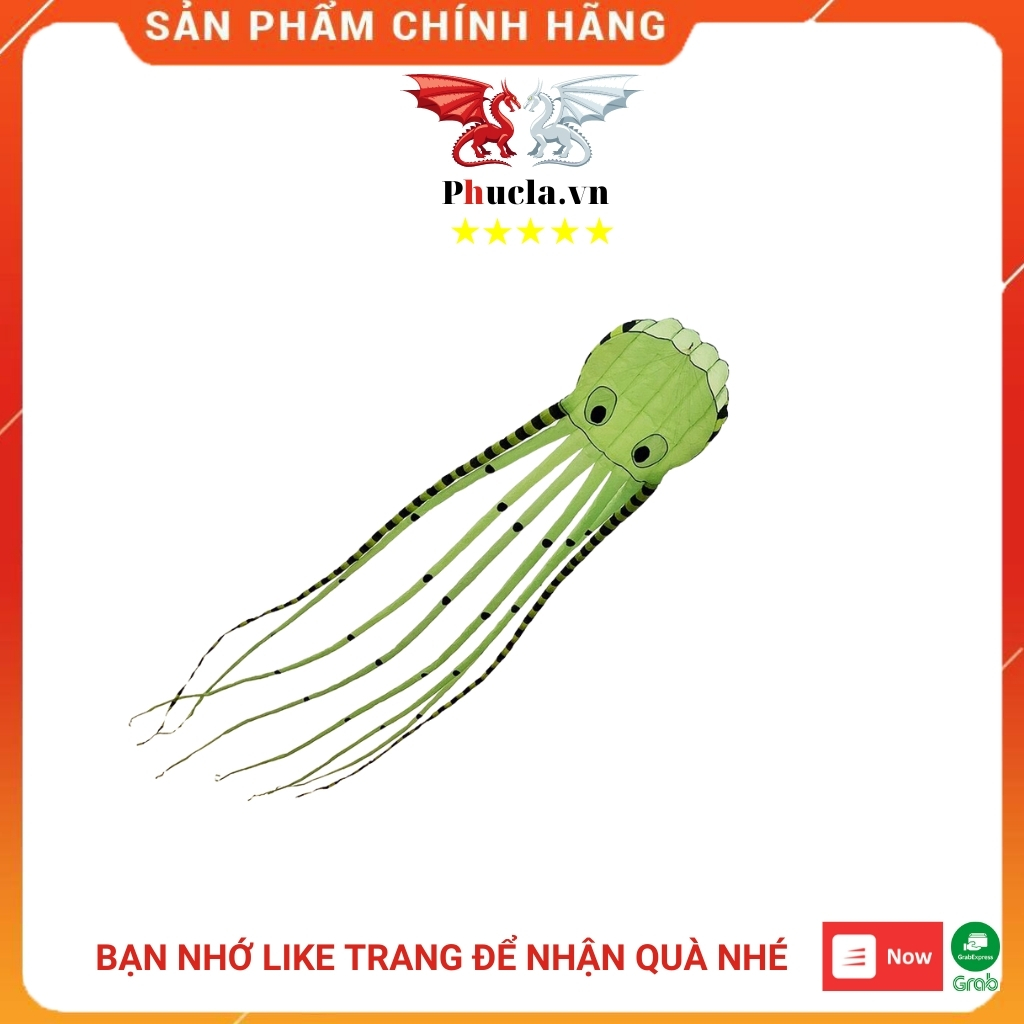Diều thả hình bạch tuộc 3D khủng
