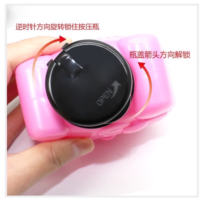 Bình Đựng Acetone, Cồn, Nước (Hình Hello Kitty) hàng đẹp