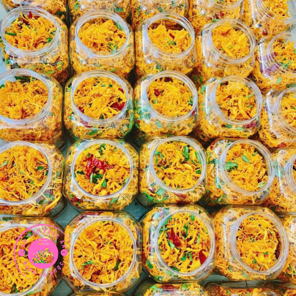 Khô Gà Lá Chanh Cay Cay Hấp Dẫn 500g