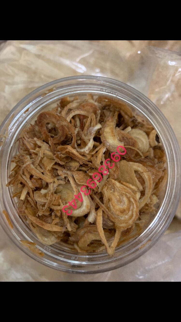 Bánh Tráng Rìa Phơi sương 500g + 100g hành phi giòn ngon + 100g muối tỏi nhuyễn ngon