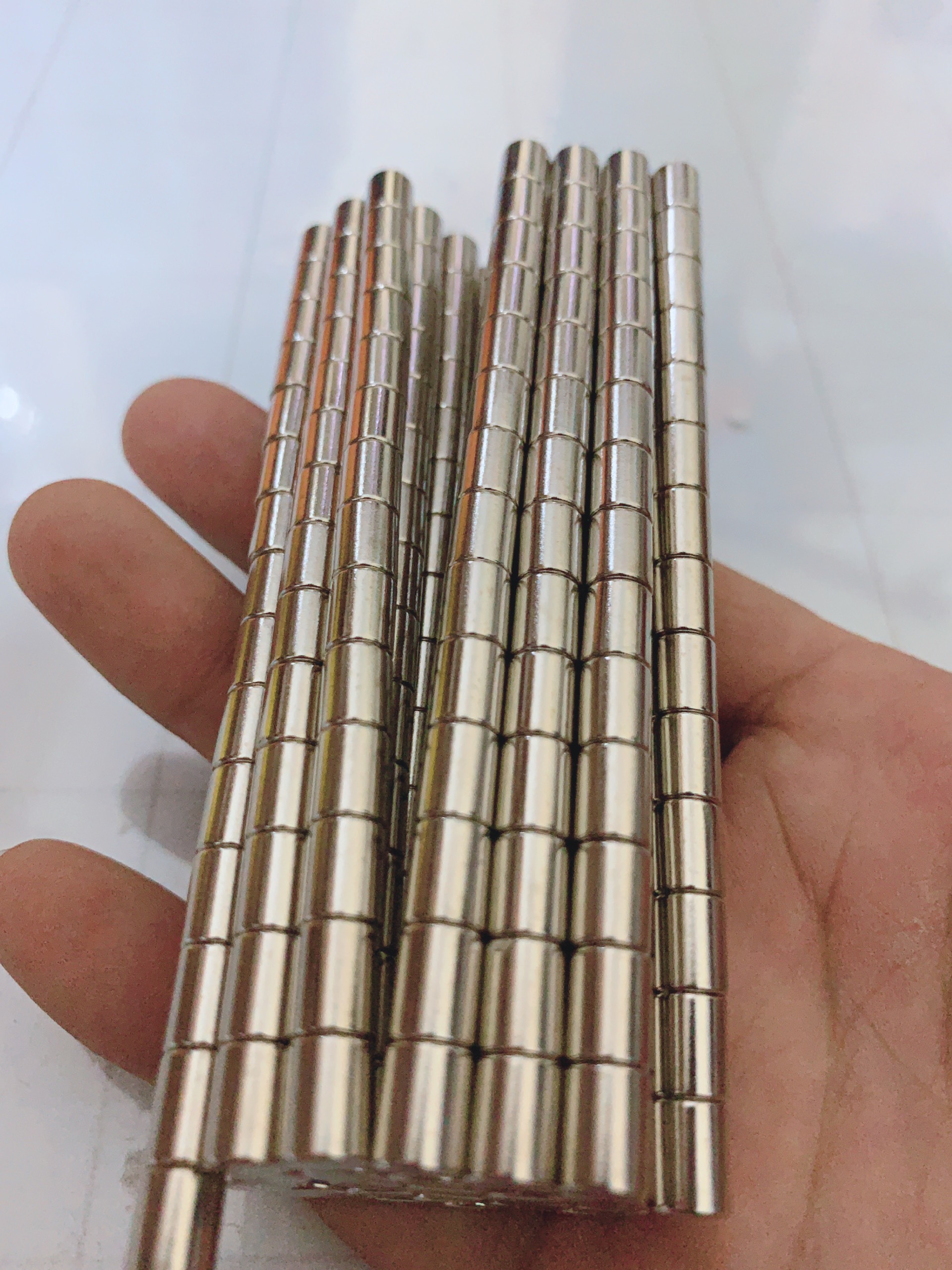 Nam châm đất hiếm đường kính 6mm sét 50 viên