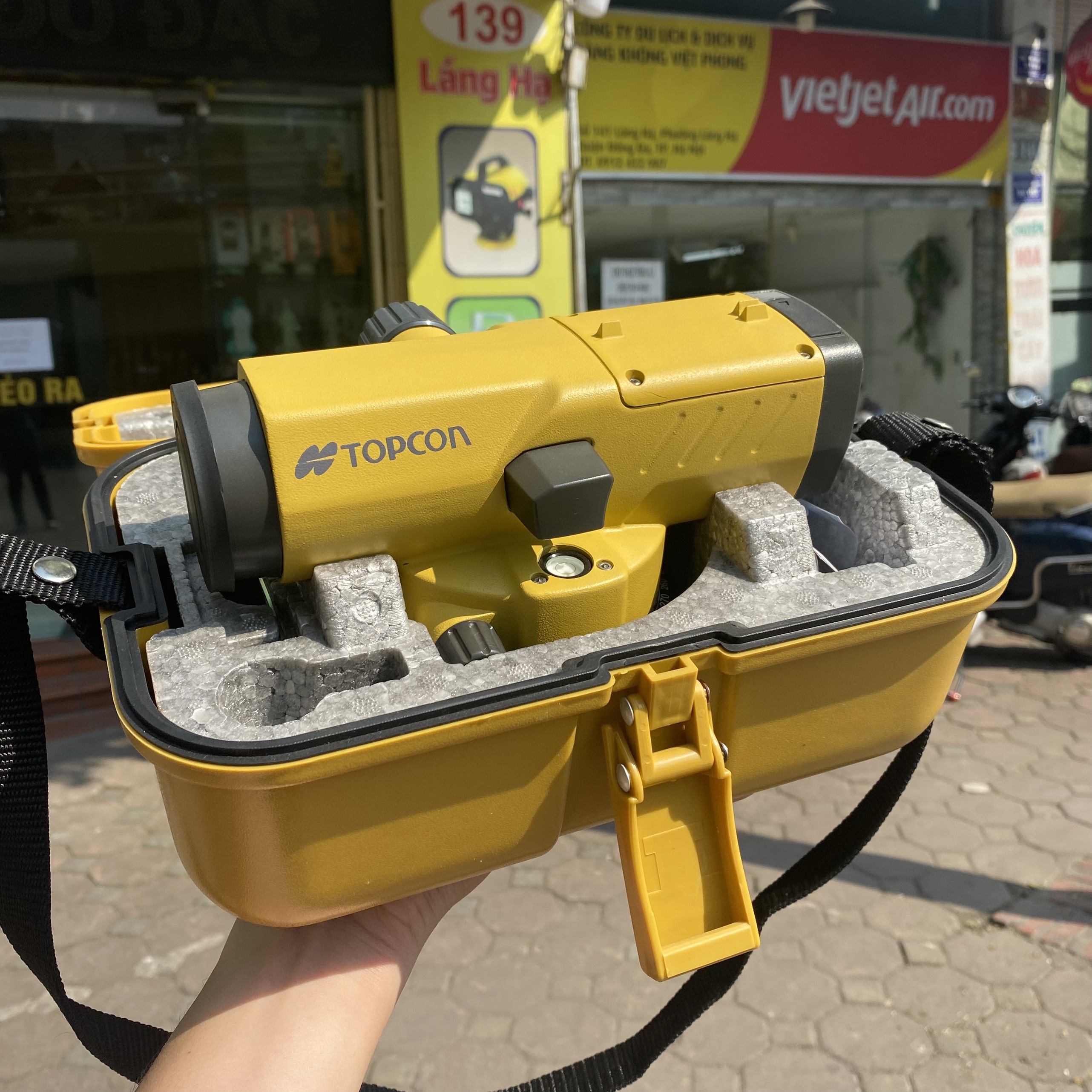 Máy Thủy Bình Topcon ATB4A - Đầu máy