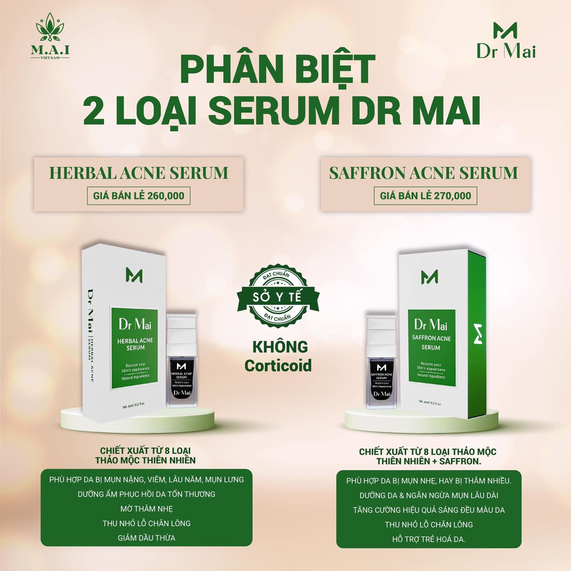 Serum DR.MAI NGUYÊN CHẤT 6ml