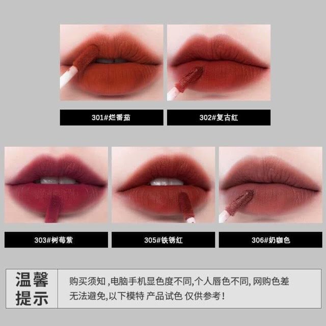[HCM]Set 5 cây son siêu lì