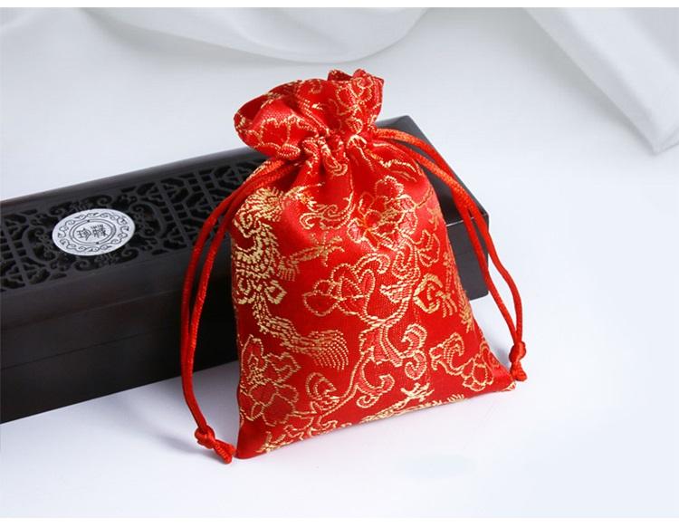 [HCM]Combo 10 Túi Gấm Thổ Cẩm  Đựng Xu TMT COLLECTION HÌNH RỒNG