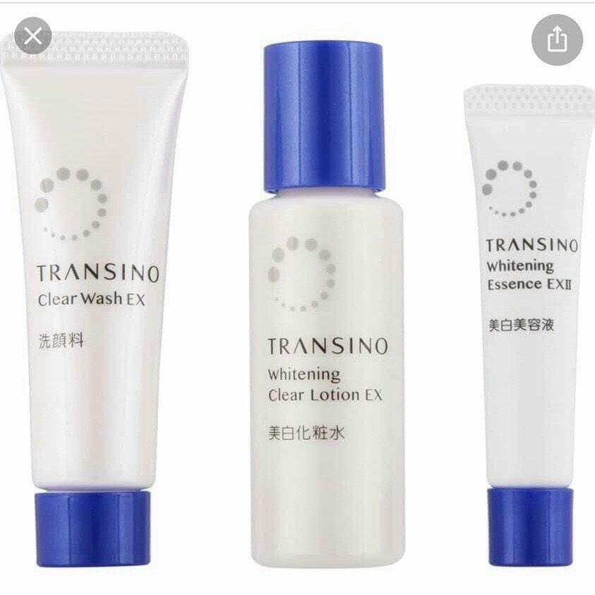 [HCM]Bộ Transino 3 Món Dưỡng Nám Trắng Da Mini Nhật Bản