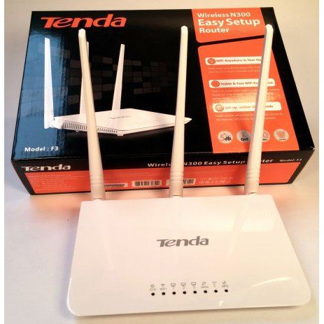 Bộ phát Wifi Tenda F3 (3 râu)