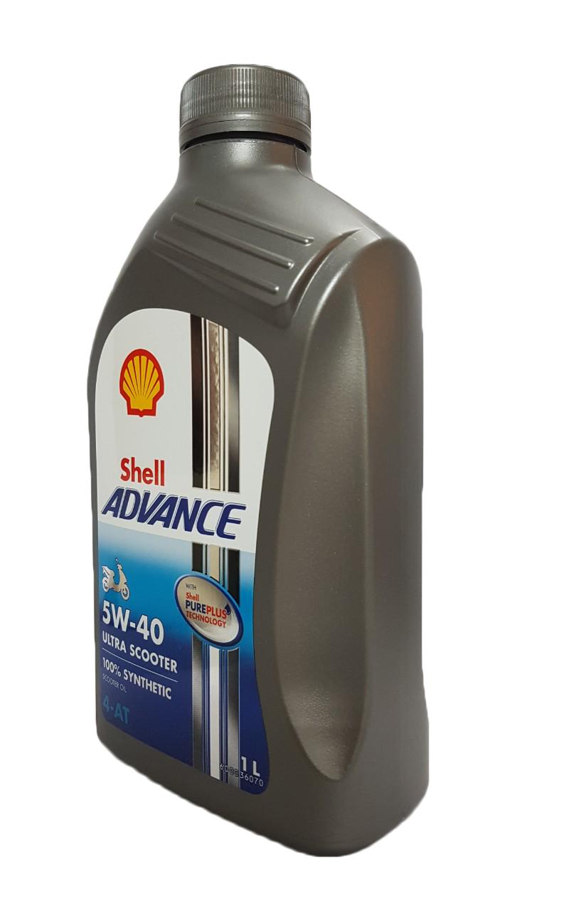 Shell Ultra Scooter 4T 5W40 1L Nhớt cao cấp cho xe tay ga đời mới