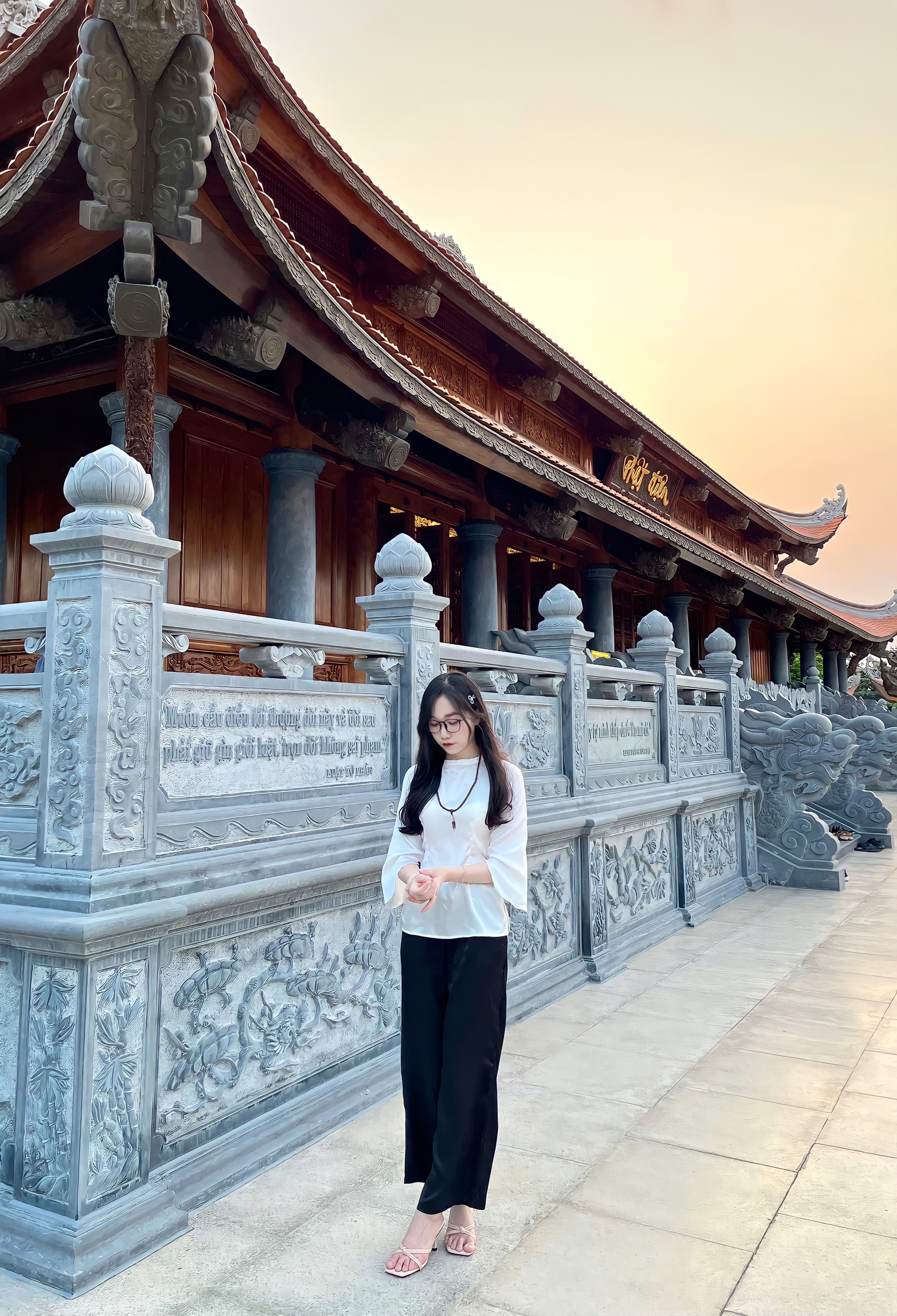 SET BÀ BA ĐI CHÙA CHẤT LỤA CAO CẤP