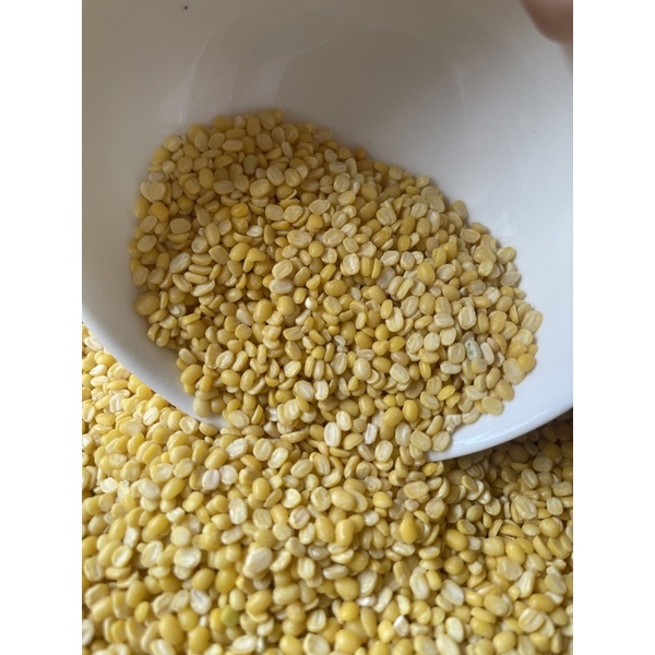 1kg Đậu Xanh Đã Tách Vỏ Bò Đội Nón