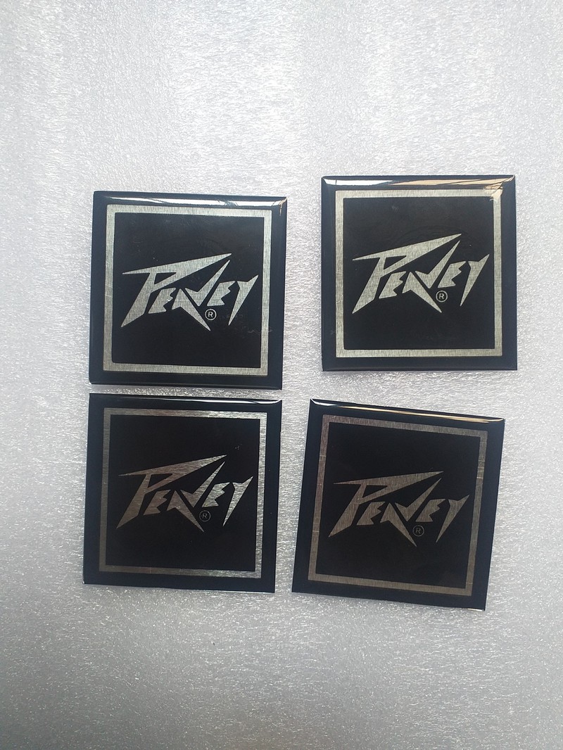 Tem dán thùng loa hiệu Peavey nhựa dẻo( giá 2 tem )