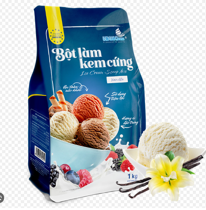 Bột làm kem Cứng BENUSCream  - Túi1kg