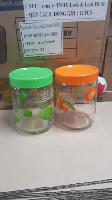 Hũ Thủy Tinh Đựng Gia Vị 1200Ml. ( Giao Mầu Ngẫu Nhiên )