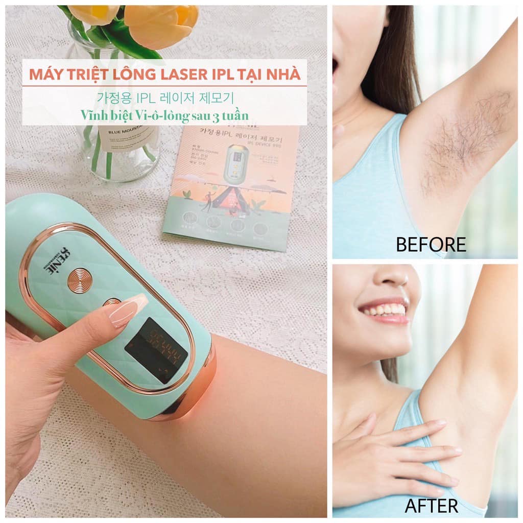 [HCM]Máy triệt lông tai nhà GENIE - Hàn Quốc
