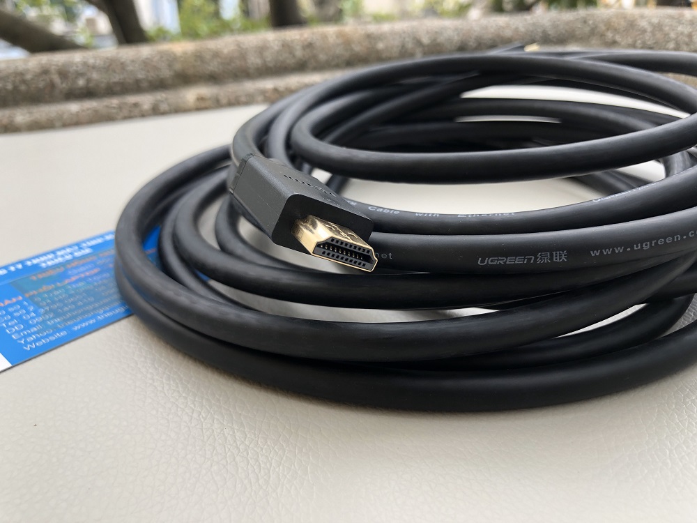 Cáp HDMI 5m Ugreen UG-10109 cao cấp Hỗ Trợ 3D 4K