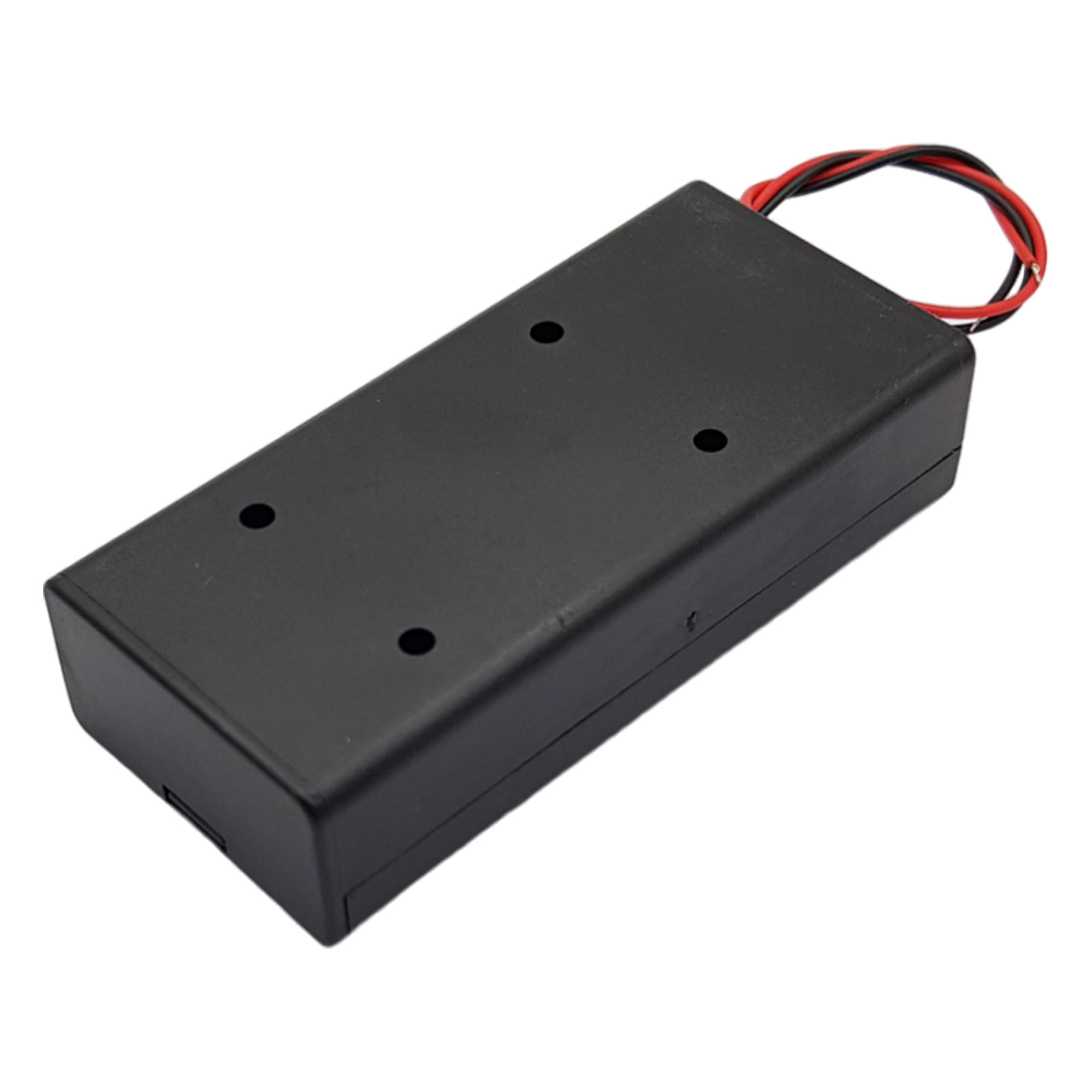 Hộp Pin 18650 2 cell có nắp và công tắc