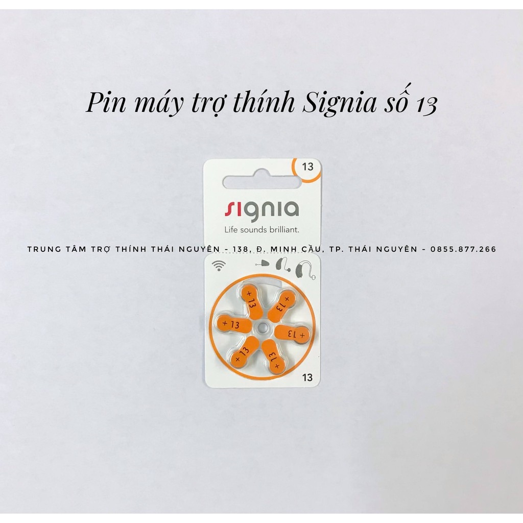 Máy trợ thính△  Pin-Máy-Trợ-Thính-Signia