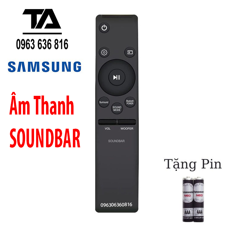 Remote soundbar SAMSUNG AH59-02758A - Remote điều khiển loa thanh SAMSUNG