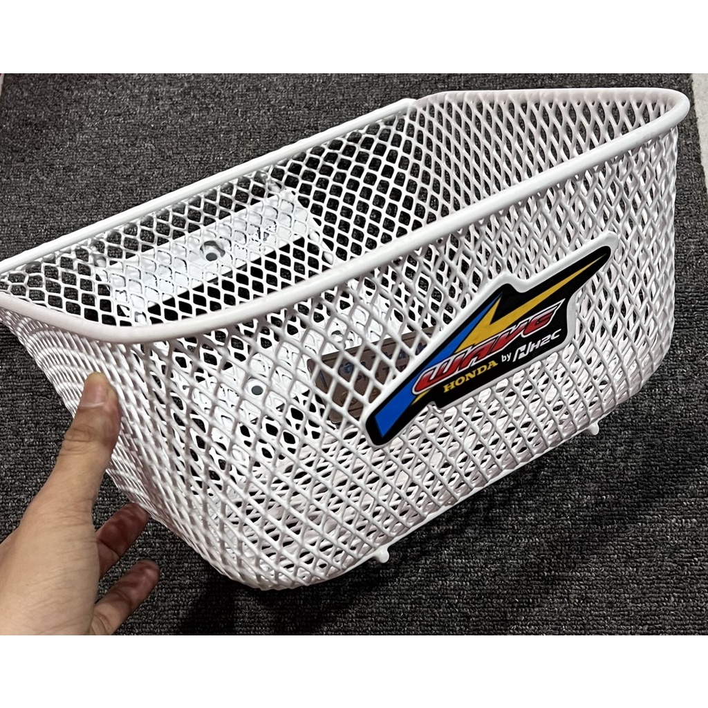 [ HB ]Rổ Wave lớn, Wave nhỏ tem H2C trắng , đen kèm ốc