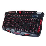 Bàn phím LED chơi game có dây Bosston G888 (Đen)