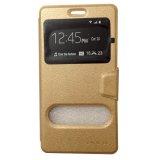 Bao da dành cho Oppo Joy Plus R1011 - OnJess (vàng đồng)