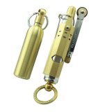 Bật lửa xăng đá kiêm móc khóa JiFeng JF- 027 (Vàng)