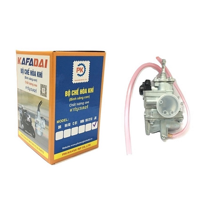 [Hoàn Tiền 10%] Bộ chế hòa khí xe Jupiter - Sirius 110cc KAFADAI THAILAND (Bình xăng con) - Bình xăng con xe Jupiter - Bình xăng con xe Sirius BH859