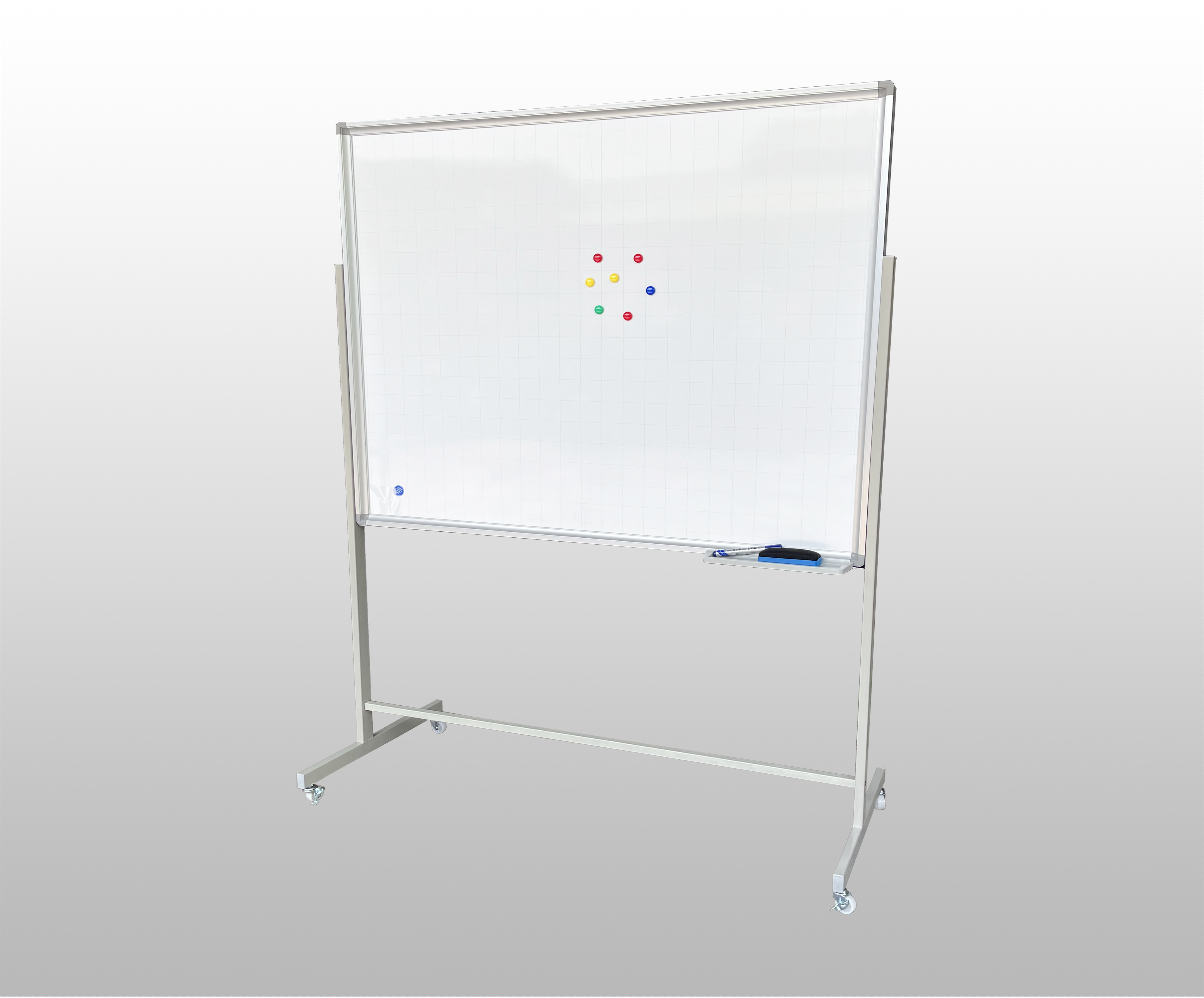 Bảng từ trắng di động 1 mặt 80x120cm