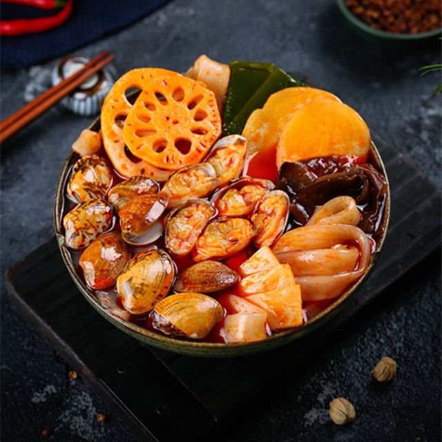 Lẩu tự sôi vị nghêu ( ngao ) - hàng có sẵn