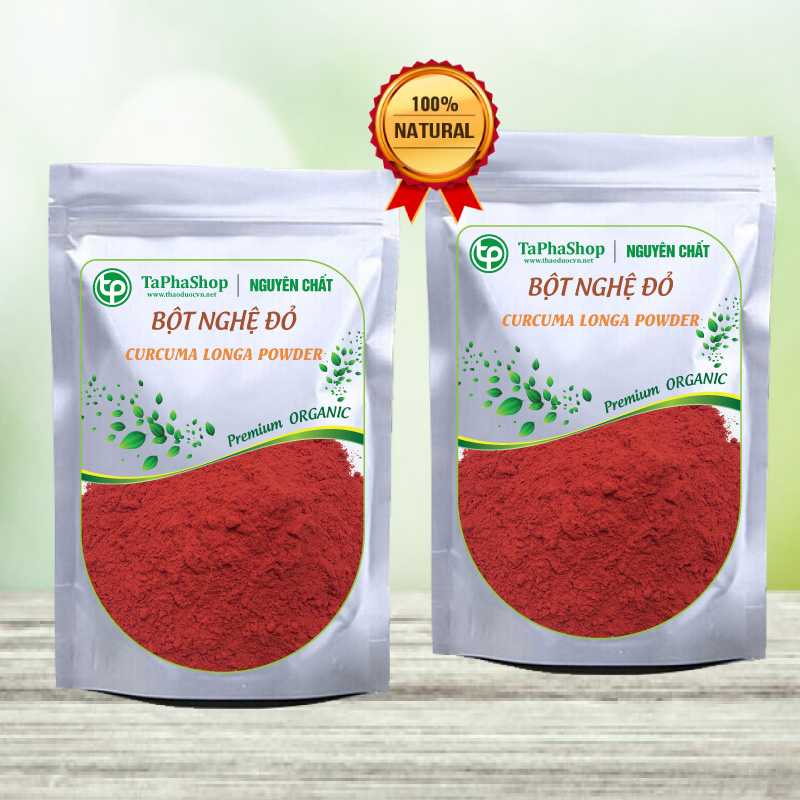 Bột Nghệ Đỏ 100g - Thảo Dược Tấn Phát