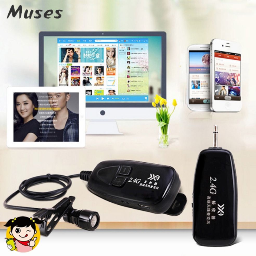 Micro cài áo không dây 2.4G