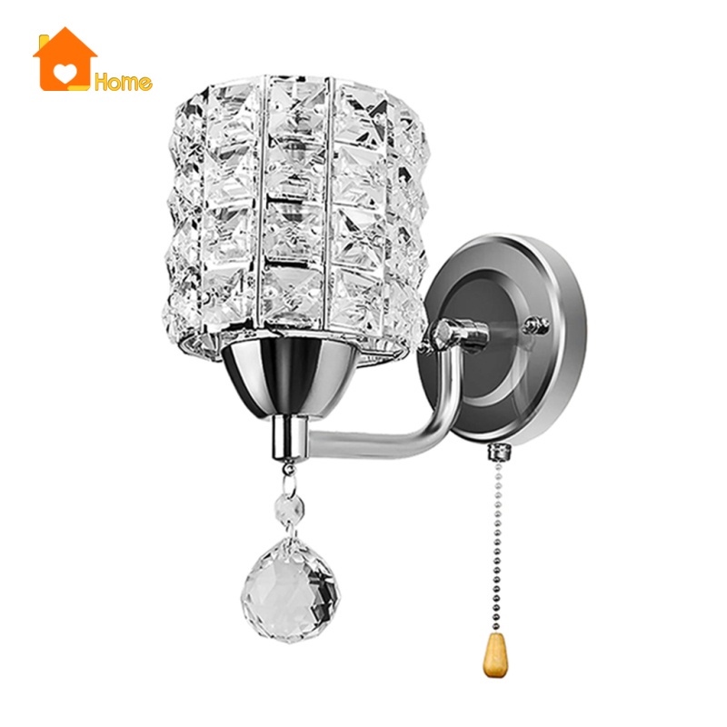 №卍✑  Đèn Led Pha Lê Gắn Tường Trang Trí Nội Thất E26 / E27
