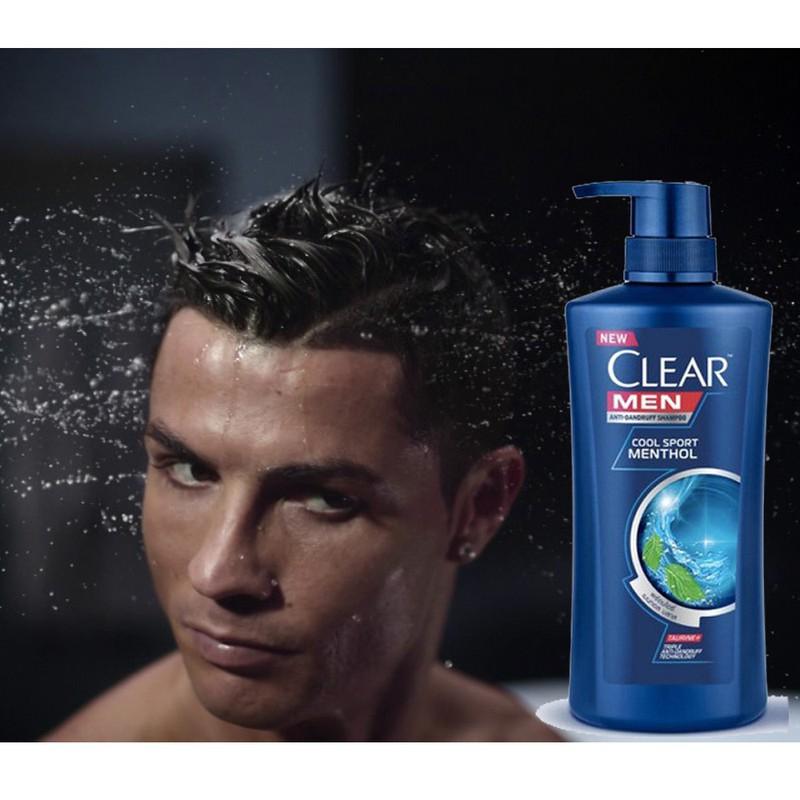 Dầu Gội Clear Men Thái Lan 450ml mát lạnh sạch gàu