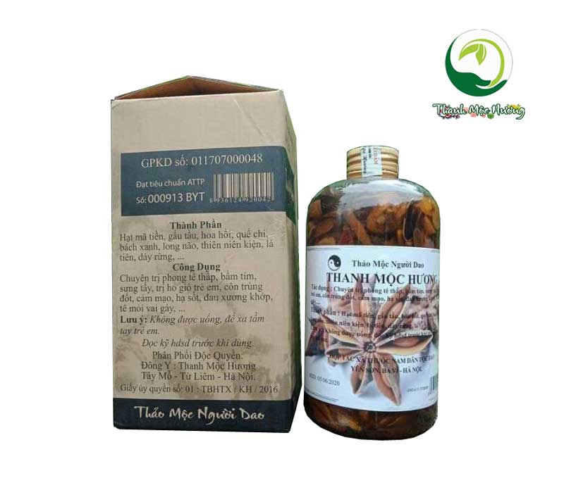 [HCM]Thảo Dược Xoa Bóp Dân Tộc Dao Thanh Mộc Hương - TS002