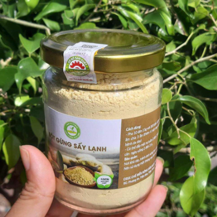 [ 1 KG] BỘT GỪNG SẤY LẠNH nguyên chất