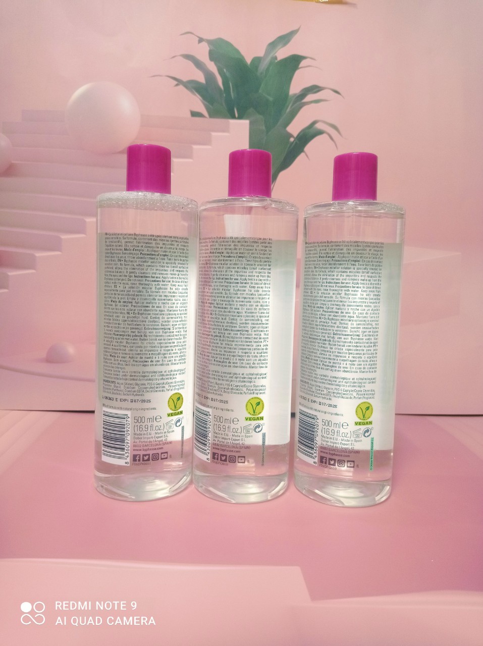Nước Tẩy Trang sạch sâu Byphasse 500ml.