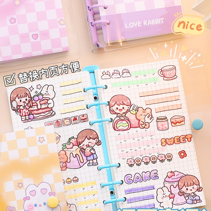 Sổ Còng Lá Rời Nhiều Màu Tiện Dụng - Sổ NotePad