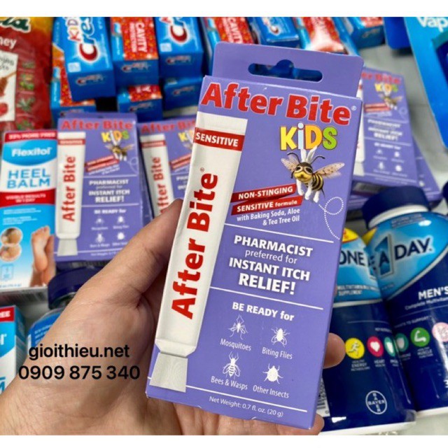 Kem bôi muỗi đốt cho bé After Bite của Mỹ