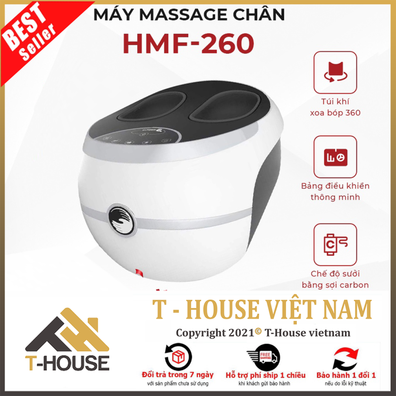 Máy massage chân cao cấp HASUTA HMF 260 chính hãng Nhật Bản cao cấp