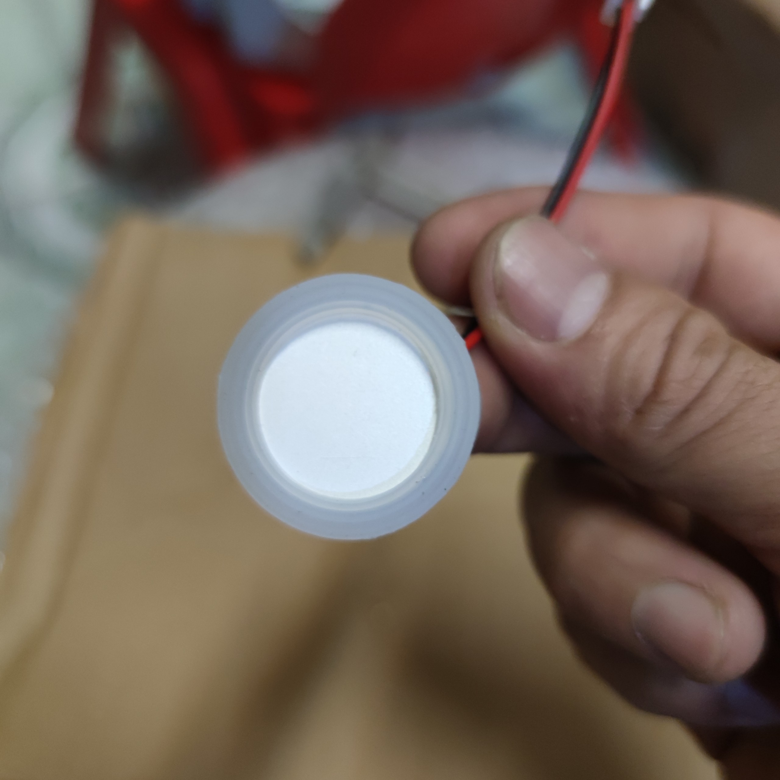 [Ảnh thật] đầu thạch anh tảo ẩm loại to 3cm. đầu tạo ẩm thay thế cho mạch phun con giống, quạt phun sương